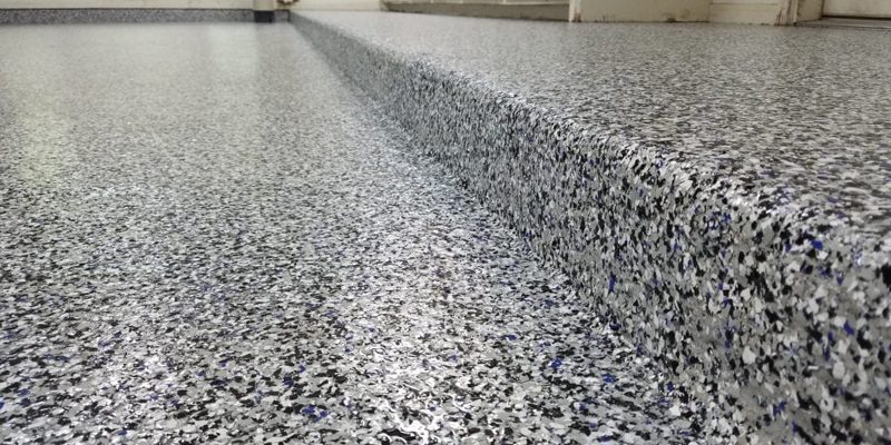Flake and Chip Floor System — Metro Floor Coating